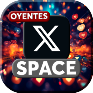 Oyentes para Space en X (Twitter)